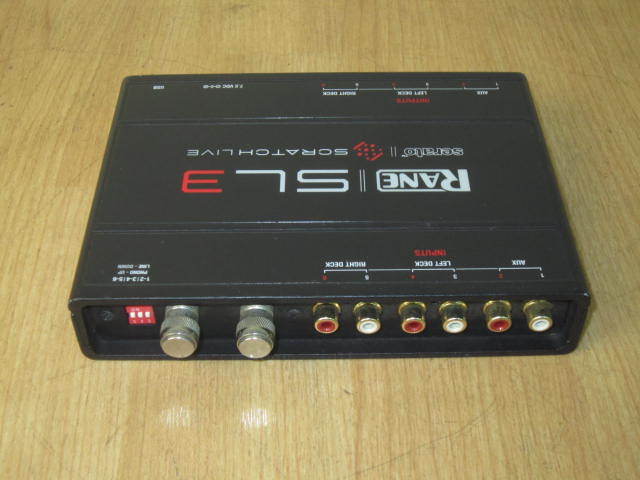 SCRATCH LIVE RANE SL3 インターフェイス セット RANE SL3 DJ