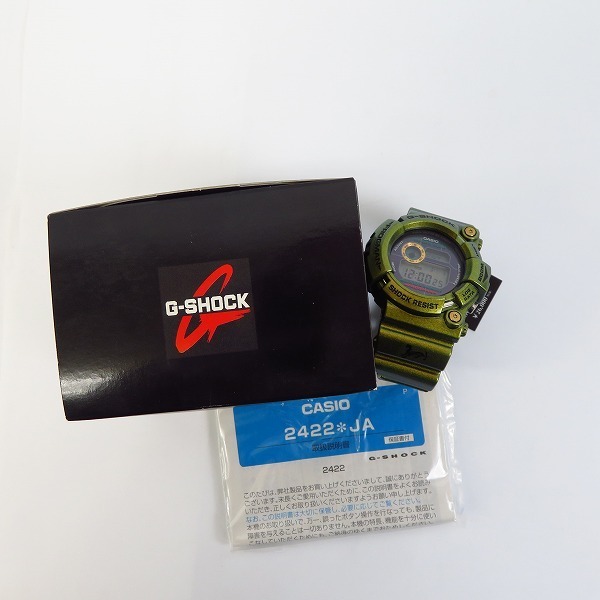 ジャンク】G-SHOCK/Gショック FROGMAN 四神 白虎 ゴールド 