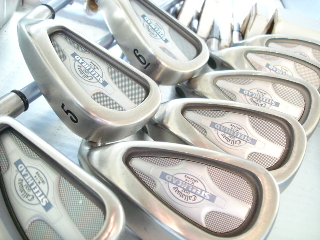 ☆Callaway(キャロウェイ) X-14 レディースアイアンセット☆ 貴重なレディース !!!◇◇ 高級 キャロウェイ X-14 ◇◇豪華8本組