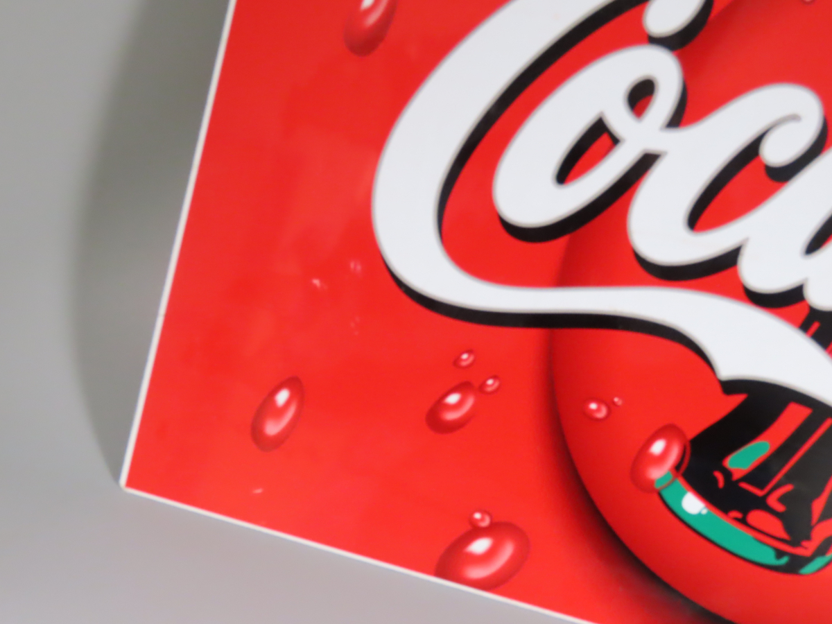コカ・コーラ ホーロー看板 Enjoy！ Coca-Cola Trademark Regd. 企業 