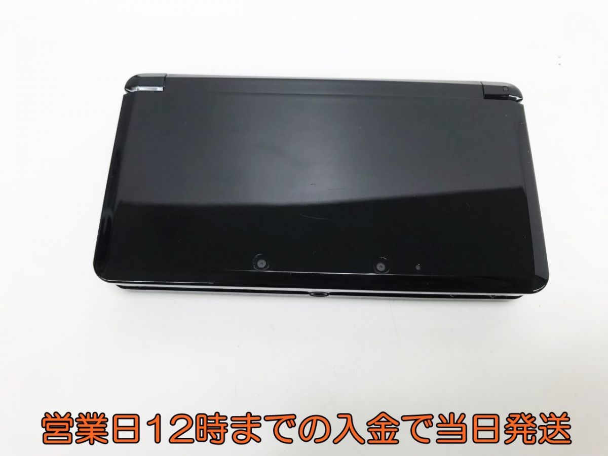 1円】ニンテンドー3DS クリアブラックゲーム機本体 初期化動作確認済み  