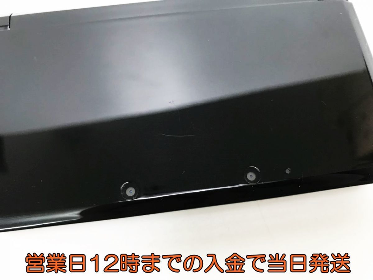 1円】ニンテンドー3DS クリアブラックゲーム機本体 初期化動作確認済み  