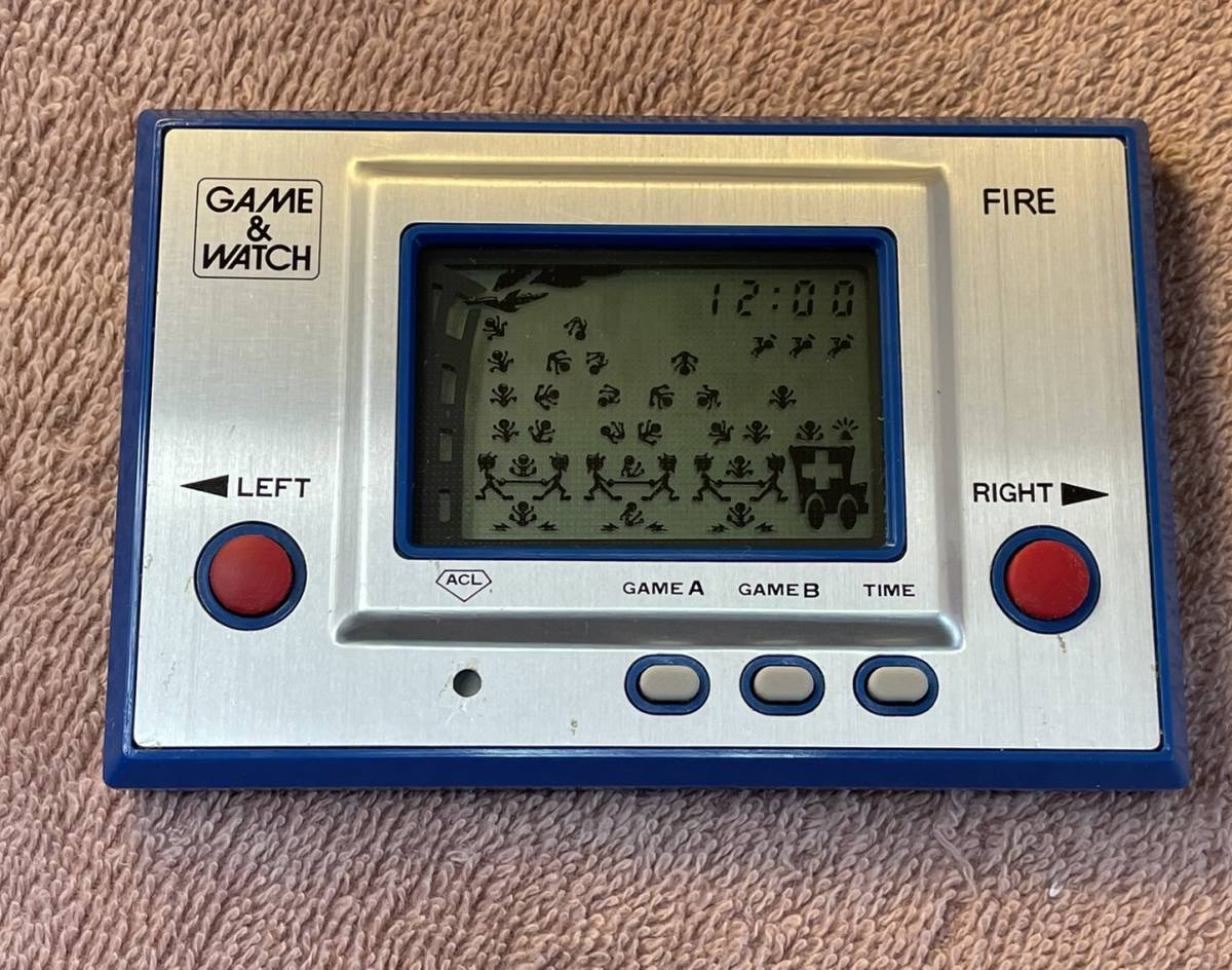 任天堂 ゲームウォッチ ファイア Game watch RC-04 ファイア 【公式通販】