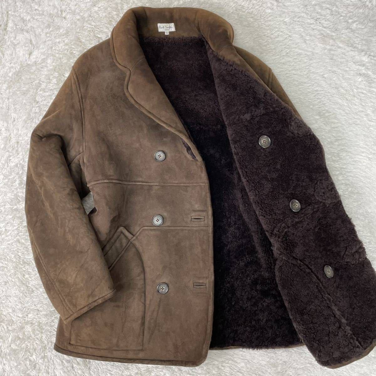 ポールスミス リアルムートン レザージャケット Paul Smith 贅沢な逸品 