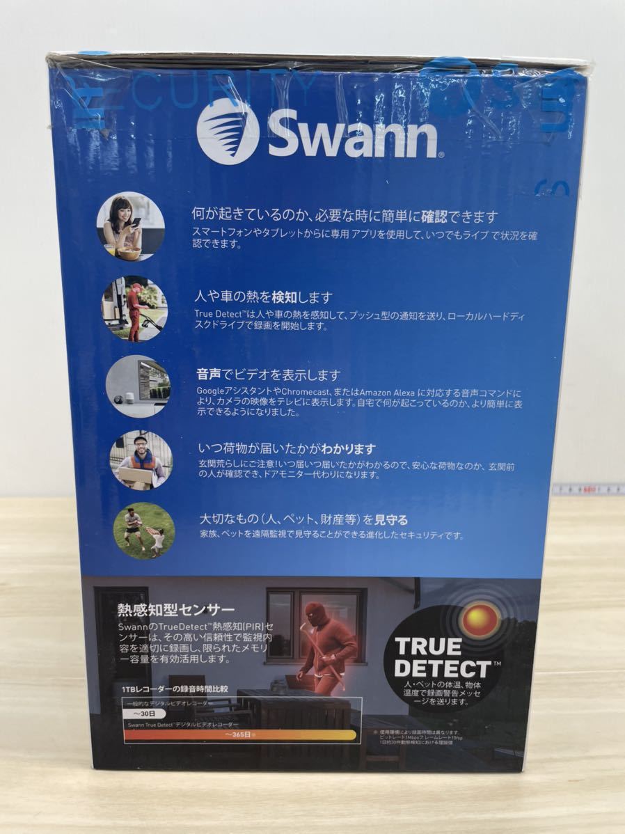 スワン スマートセキュリティシステム フルHD 1080P 防犯カメラ 4個 新品 SWANN 防犯カメラ 4台 スワン スマートセキュリティシステム フル