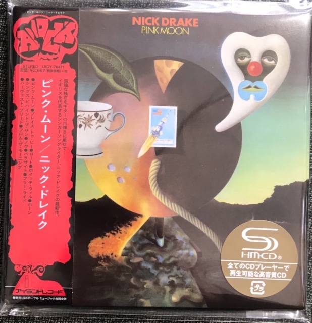  紙ジャケ国内帯付SHM-CD ニック ドレイク ピンク ムーン NICK DRAKE Pink Moon UICY78471(N)｜売買されたオークション情報、yahooの商品情報をアーカイブ公開 - オークファン N