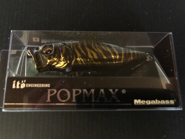 メガバス 2022年 福袋 限定 ポップマックス SP-C BLACK TOPAZ POPMAX