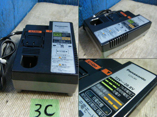  ３ｃ パナソニック 充電器 EZ0L80 7.2V 28.8V Panasonic パナソニック(本体)｜売買されたオークション情報、yahooの商品情報をアーカイブ公開 - オークファン インパクトドライバ