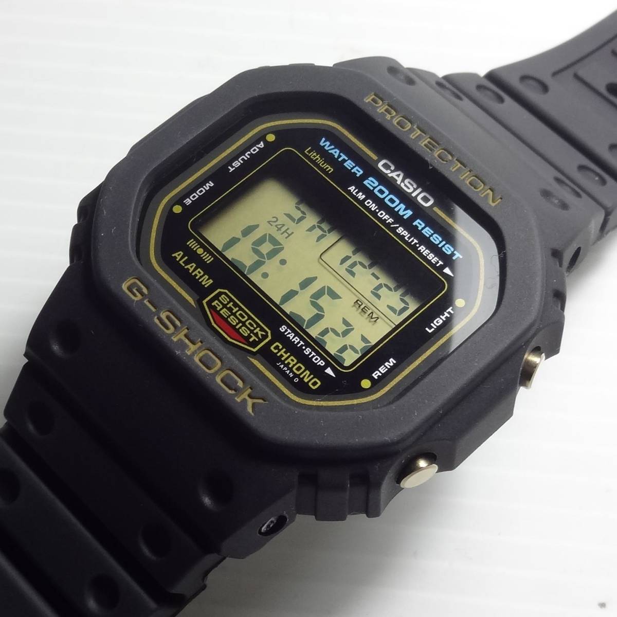 レア 美品 G-SHOCK DW-5600C-9CV ゴールド スピードモデル 901 