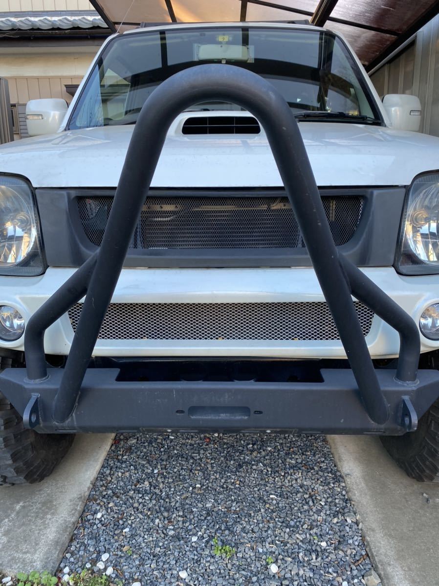 jb23 シカ狩バンパー スチールバンパー