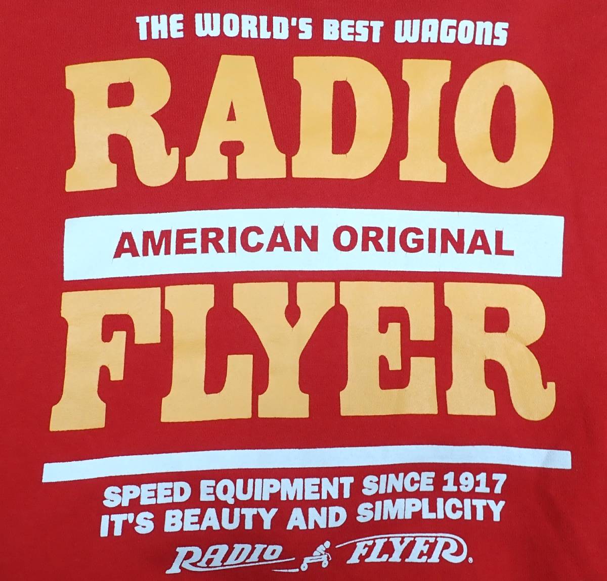 3049/貴重RADIO FLYER SUPER RED WAGON LICENSED PRODUCTリバーシブル 