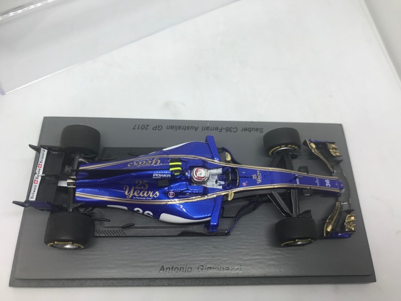 SPARK 1/43 S5045 ザウバー C36 オーストラリアGP 2017 A.ジョヴィ 
