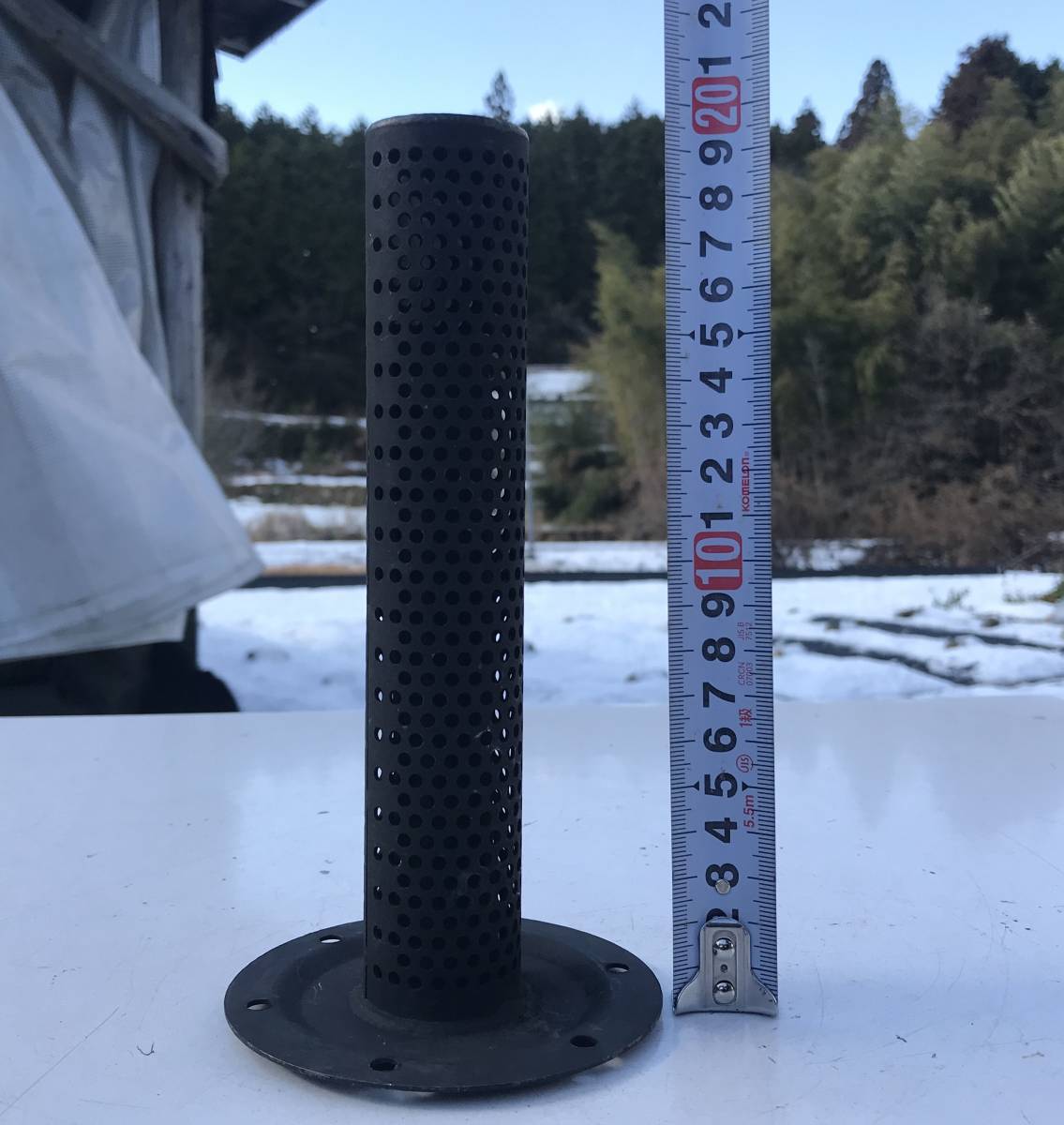 スーパートラップ クワイエットバッフル 4インチ 消音器 汎用