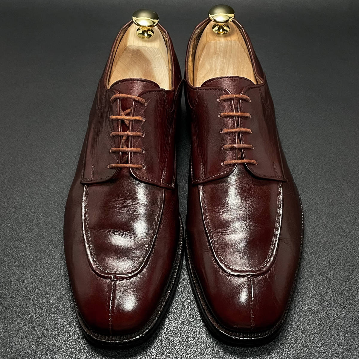 即決 Lloyd Footwear ロイドフットウェア Uチップ ダークブラウン 