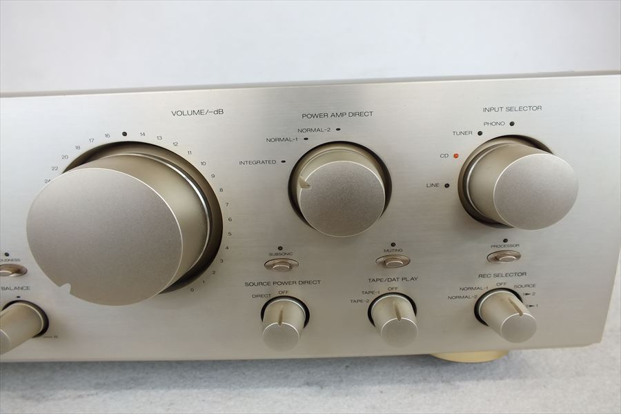■ SANSUI サンスイ AU-α607XR プリメインアンプ インテグレーテッドアンプ 中古 現状品 211202M4176 SANSUI サンスイ プリメインアンプ ◇◆ ＡＵ−α６０７ＸＲ 通電確認済み