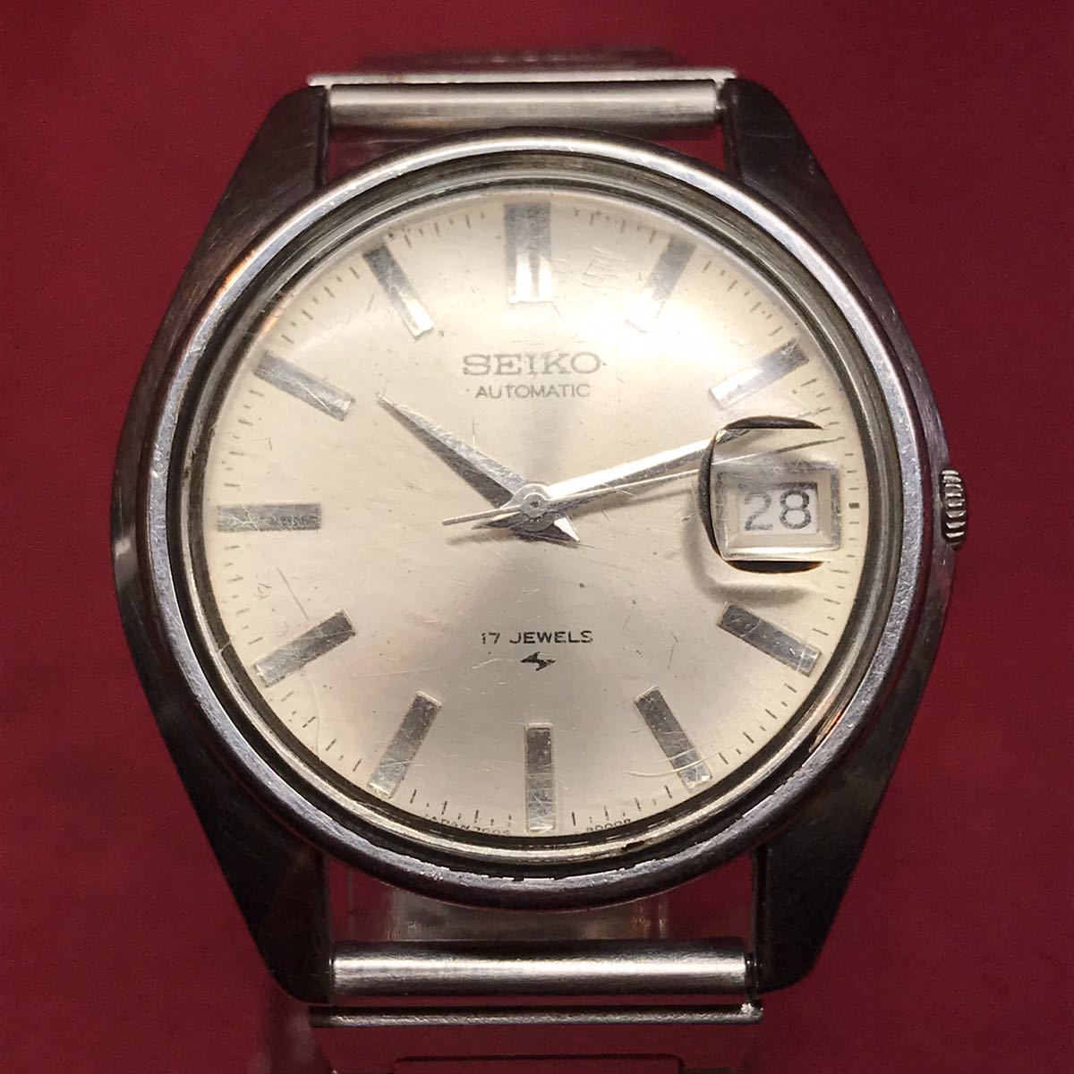 SEIKO セイコー 腕時計 自動巻き メンズ 7005-8000 デイト ○【YH-9741 