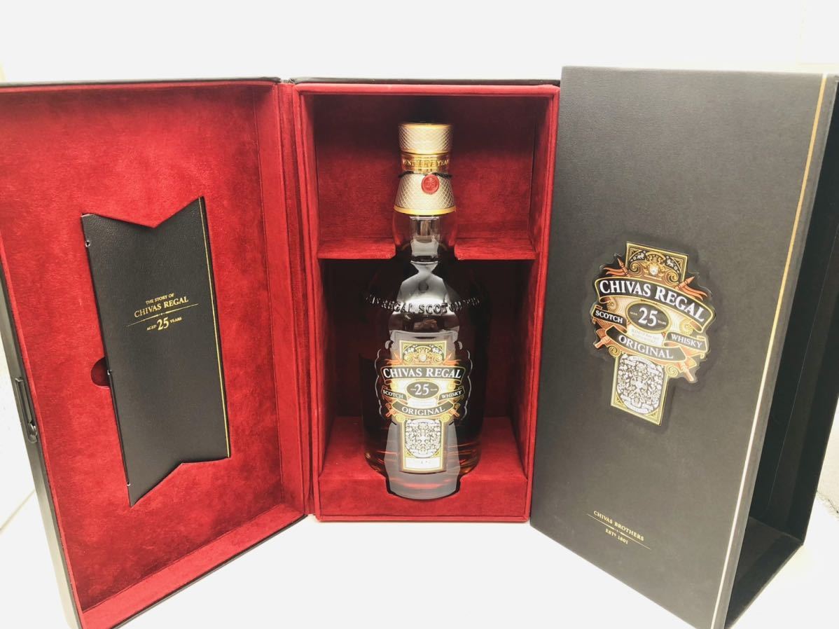 未開栓】CHIVAS REGAL シーバスリーガル 25年 ウイスキー 700ml 40% 箱