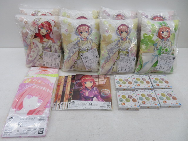  現状品 五等分の花嫁 クッション グッズ セット KM701(キャラクター)｜売買されたオークション情報、yahooの商品情報をアーカイブ公開 - オークファン その他