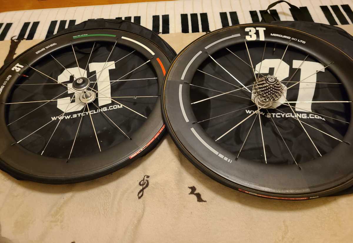 3T メルキュリオLTD 60/80 tu カーボン ワイド 軽量 シマノ カンパ 