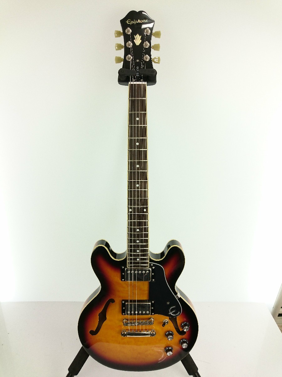 Epiphone エレキギター/セミアコ/サンバースト系/HH/ES-339(エピフォン