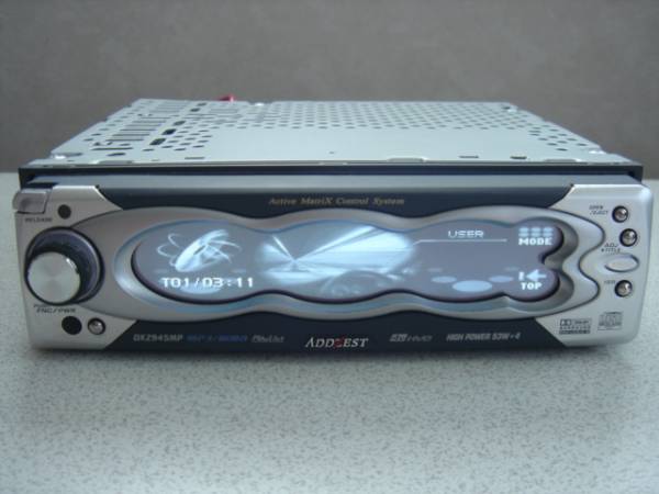 美品!アゼスト DXZ945MP タッチパネル(CeNET)AUXあり(アゼスト 