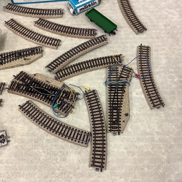 1円～ 訳あり メルクリン HOゲージ 鉄道模型 踏切、ストレートレール、カーブレール 等