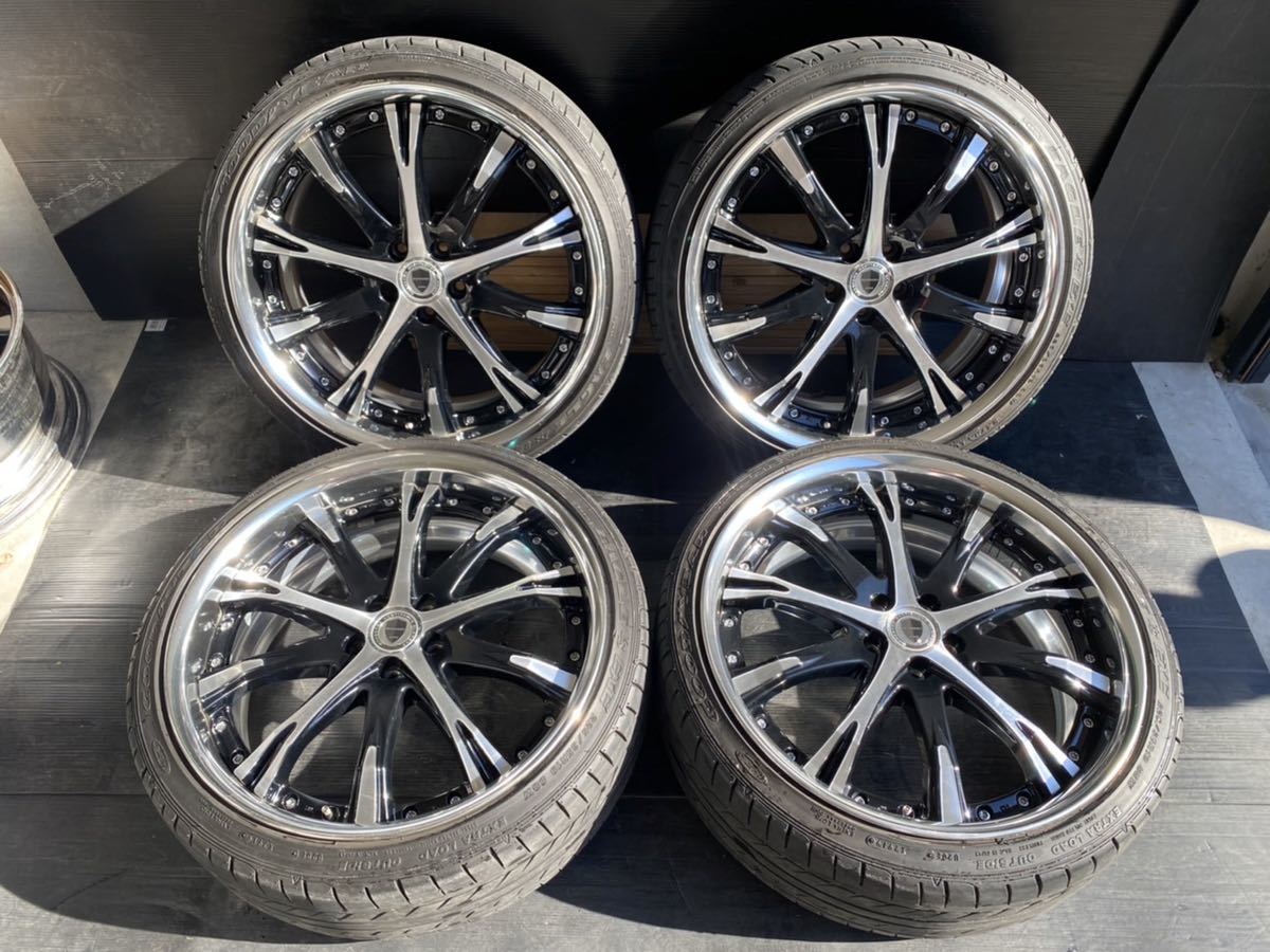 WORK シュバート SC4 8j+48+38 5H100 215/35R19 プリウス ウィッシュ 
