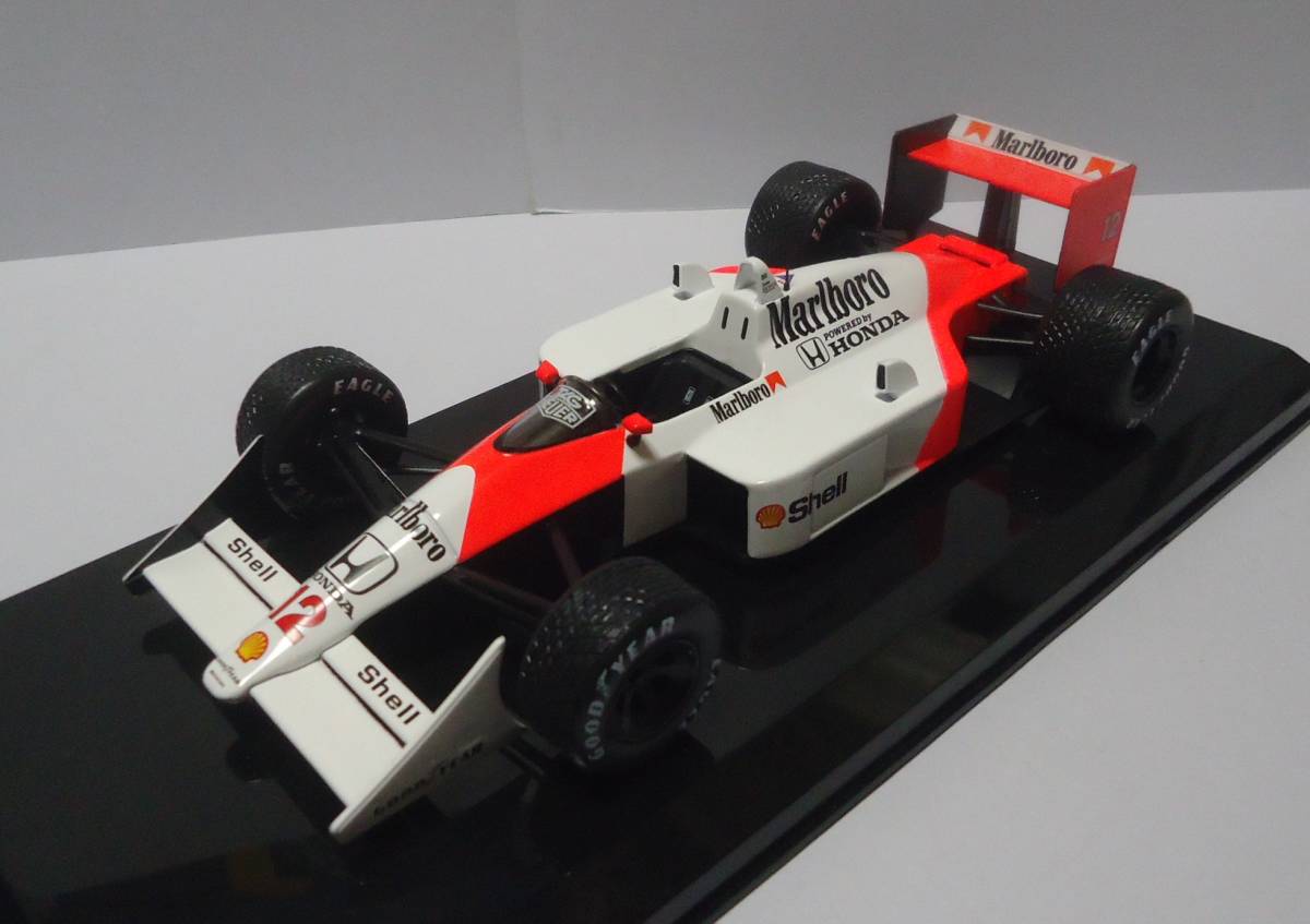 ミニチャンプス F1 マクラーレンホンダ MP4/4 A.セナ マルボロ仕様