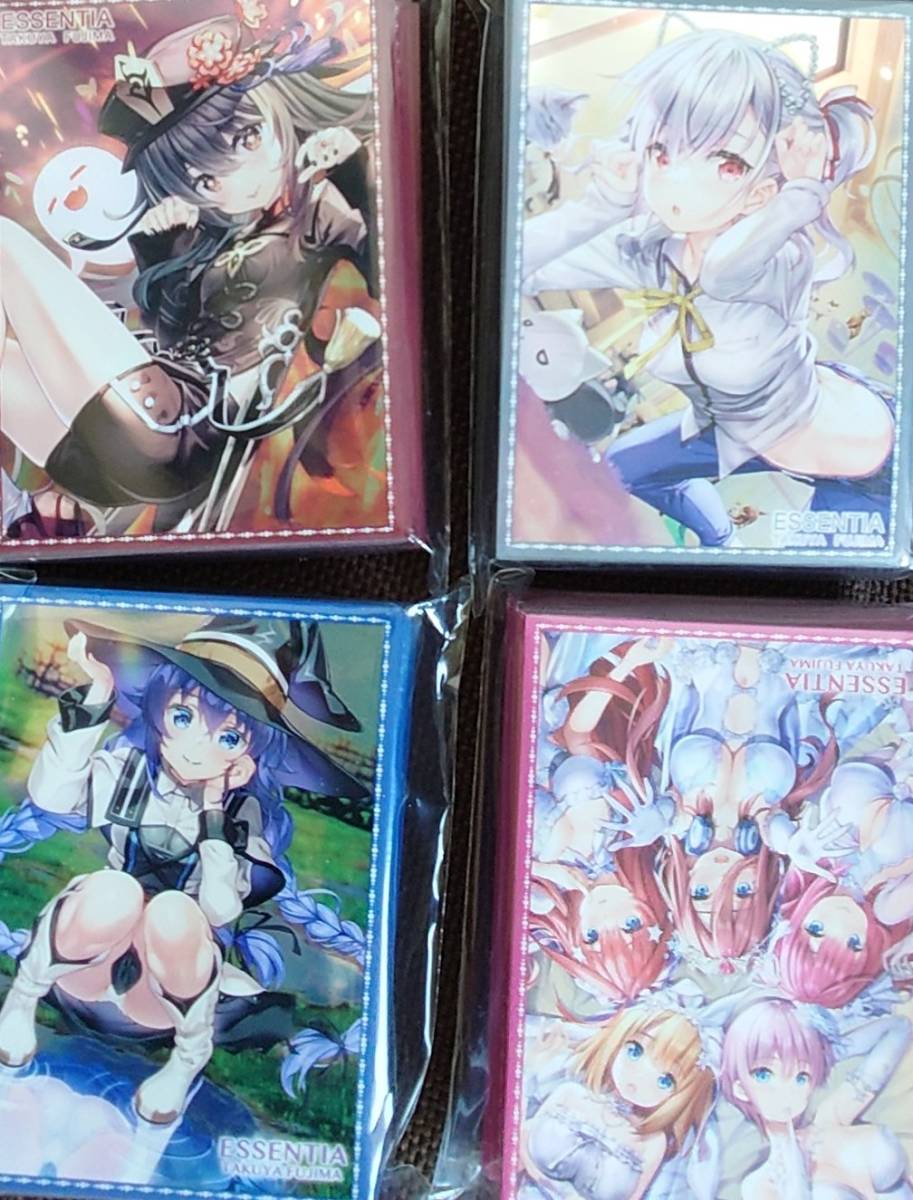 コミケ99 Essentia Yan Yam 新作スリーブ４種セット 原神 無職転生 五等分の花嫁 その他 売買されたオークション情報 Yahooの商品情報をアーカイブ公開 オークファン Aucfan Com