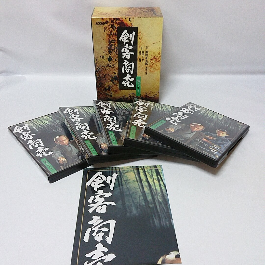 剣客商売 第1～5シリーズ + スペシャル DVD 6BOX 池波正太郎 藤田