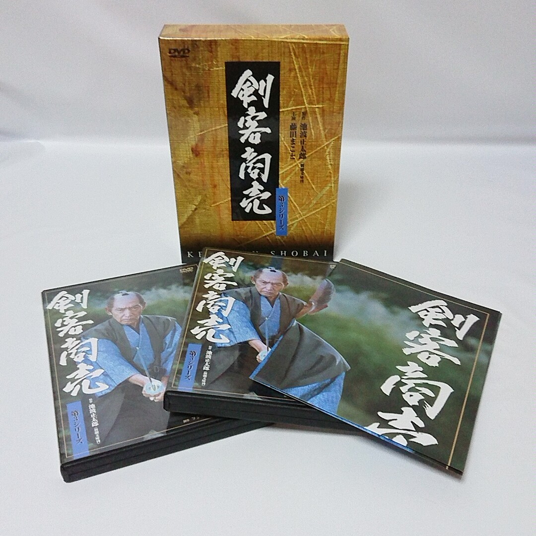 剣客商売 第1～5シリーズ + スペシャル DVD 6BOX 池波正太郎 藤田