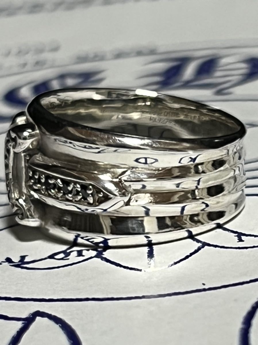 豪華/クロムハーツ/chrome hearts/新品加工/ダガー リング シルバー925