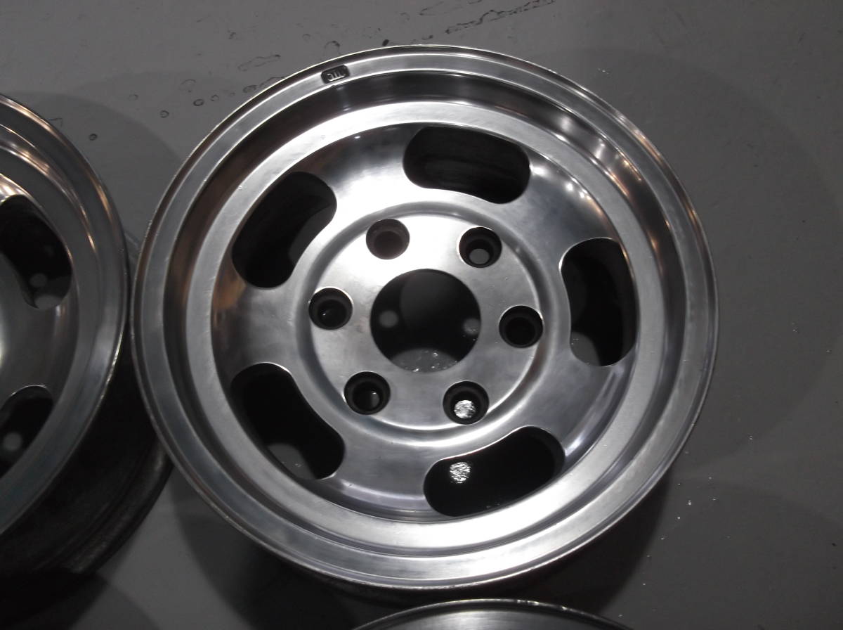 エンケイディッシュ 14インチ6J 6穴 中古 4本セット DATSUNトラック 