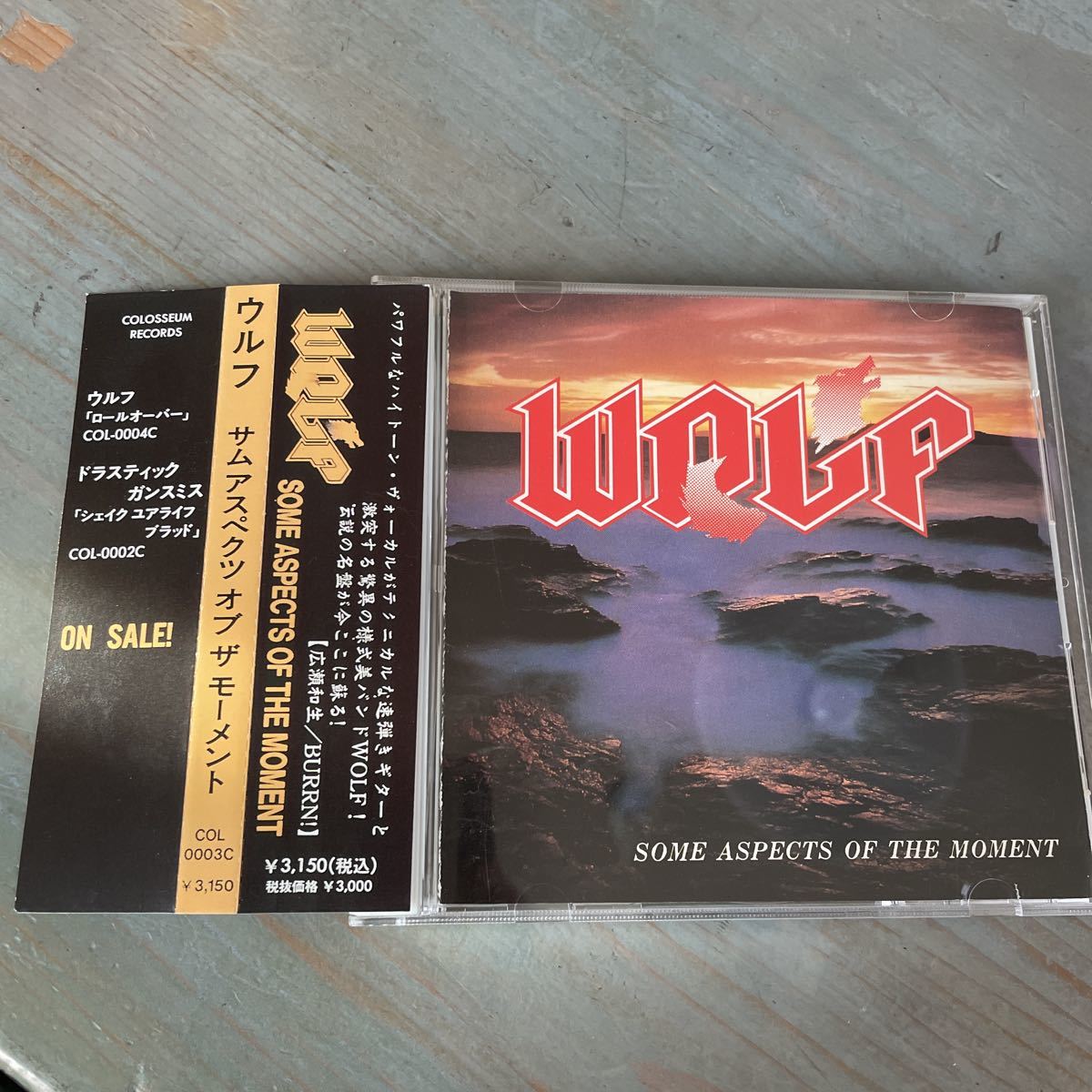 ジャパメタ WOLF - Some aspects of the moment 帯付CD WOLF Aspects