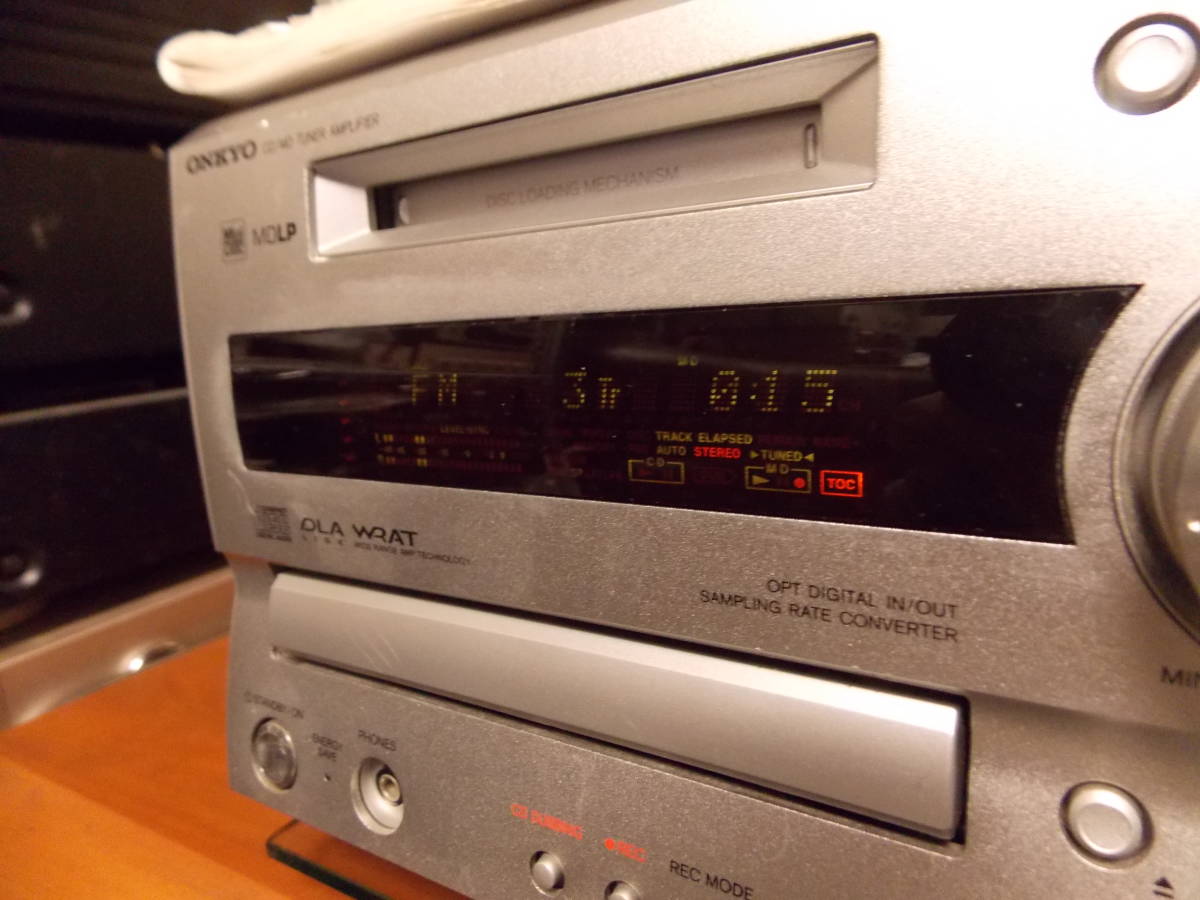 ONKYO FR-X9 動作良好 リモコン・取説付 ONKYO オンキョー FR-X9