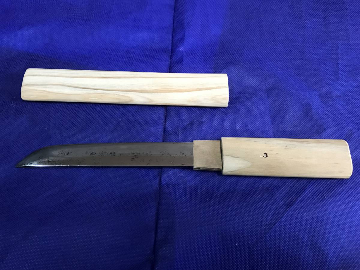 日本刀 肥前国忠吉 短刀 合法寸法 時代物 希少 骨董 刀装具 江戸時代( 脇差