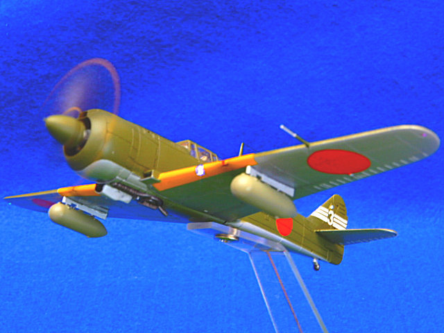 1/72 川崎 Ki100-Ⅱ 陸軍五式戦闘機2型 排気タービン装備試作機 飛行