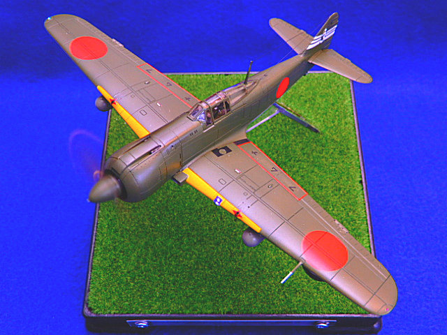 1/72 川崎 Ki100-Ⅱ 陸軍五式戦闘機2型 排気タービン装備試作機 飛行