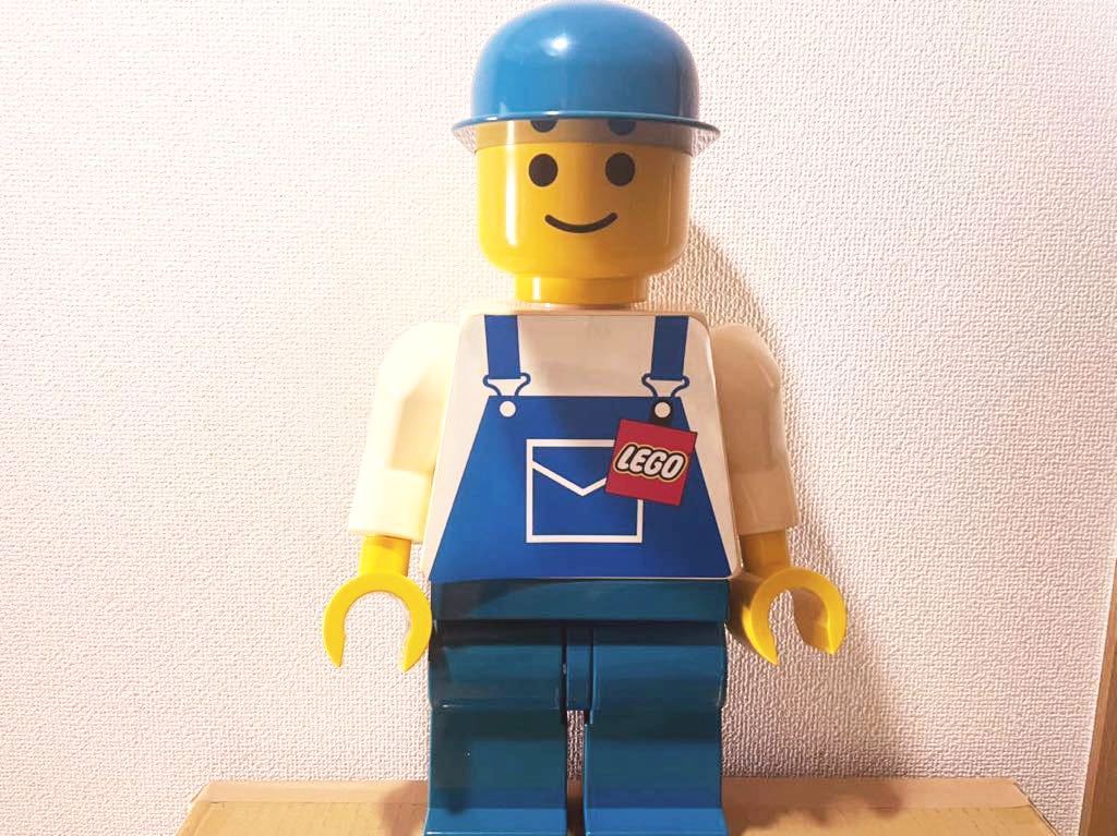 LEGO レゴ ジャンボフィグ エンジニア 男の子 全長 約45cm レア(LEGO 