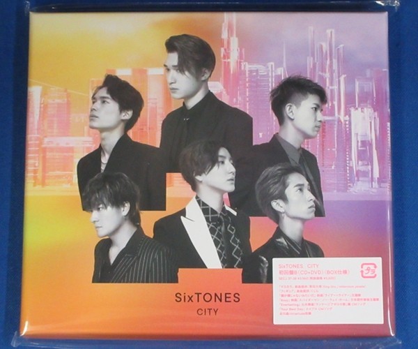新作入荷，2026 SixTONES／CITY 初回盤B CD＋DVD クリアファイル ペーパーバック付(その他)｜売買されたオークション情報、yahooの商品情報をアーカイブ公開 - オークファン さ行