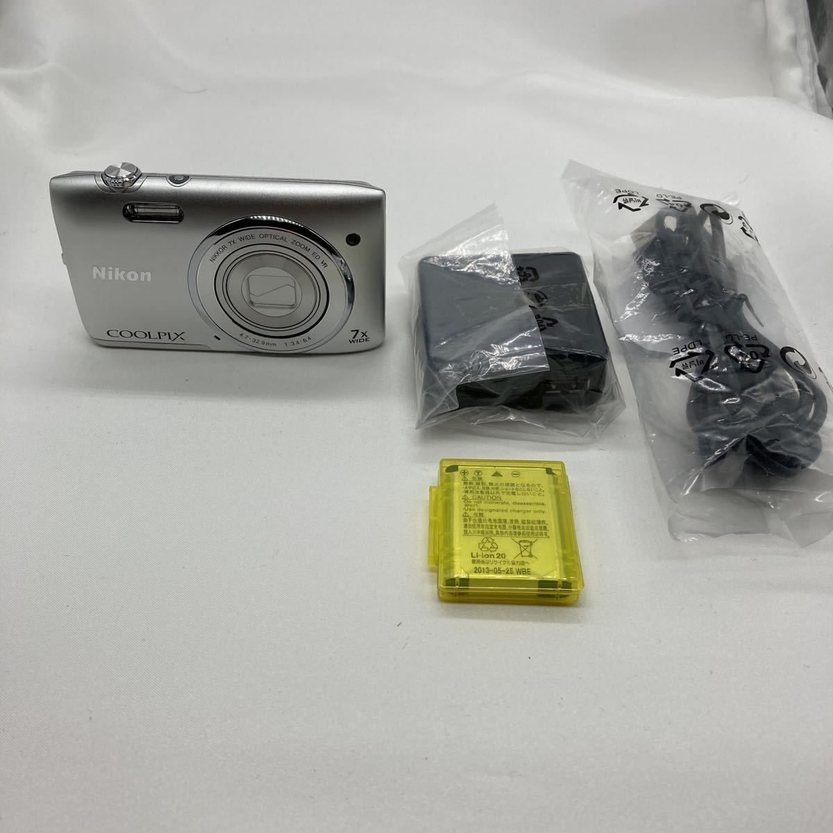 COOLPIX S3500 シルバー S3500 COOLPIX Nikon | eBay M666の通販