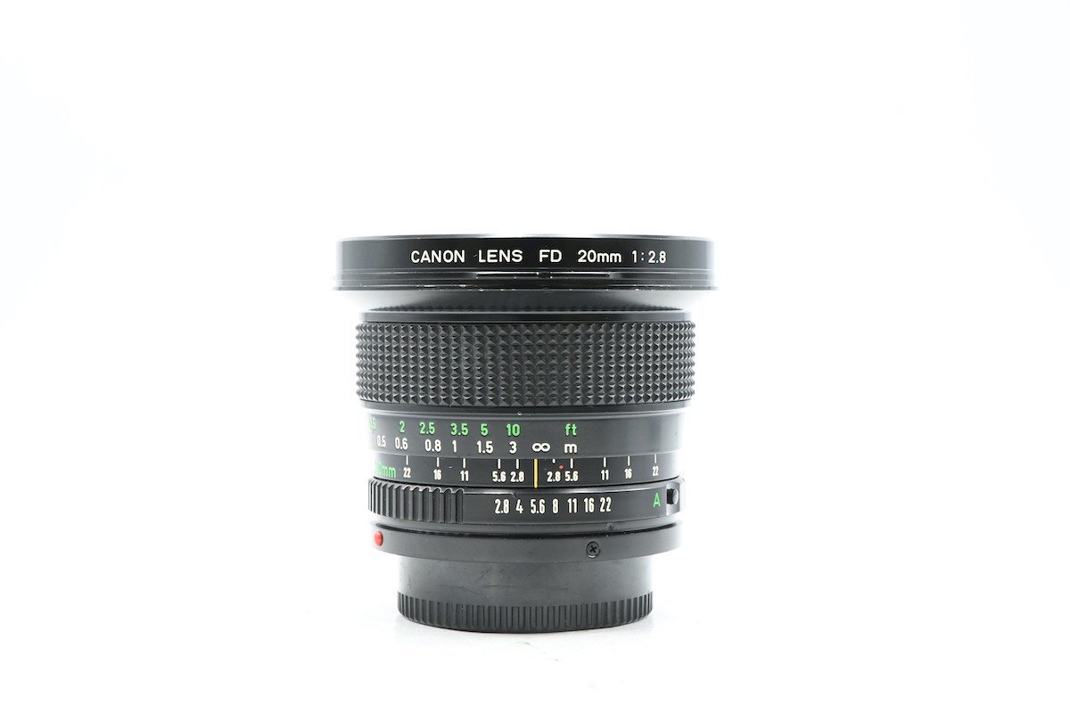 ◇ Canon キヤノン CANON LENS NEW FD 20mm F2.8 FDマウント MFレンズ