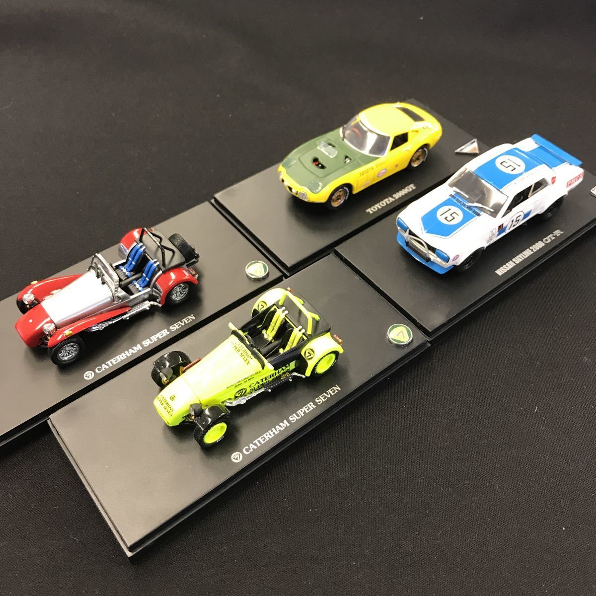 セール，新作登場 1/43 京商 ケーターハム 2種 GTR. 2000GT 4台(レーシングカー)｜売買されたオークション情報、yahooの商品情報をアーカイブ公開 - オークファン レーシングカー