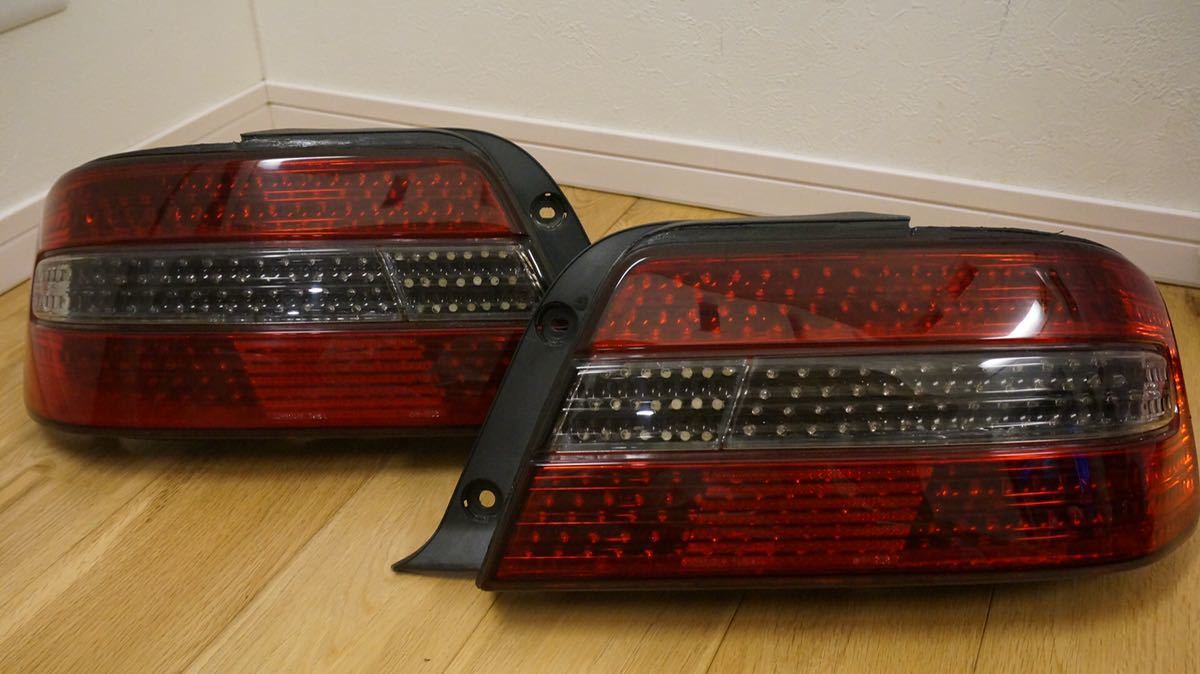 フルLED JZX 100系 純正 前期 チェイサー テールランプ 左右セット_1