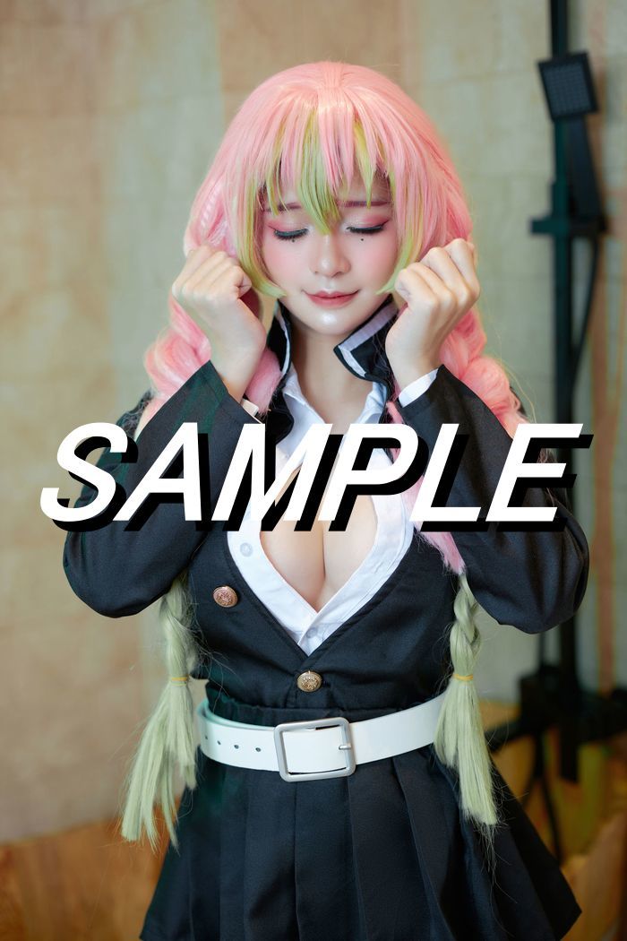 CP-KG 鬼滅の刃 甘露寺蜜璃 01】 L判写真10枚 海外コスプレ Cosplay