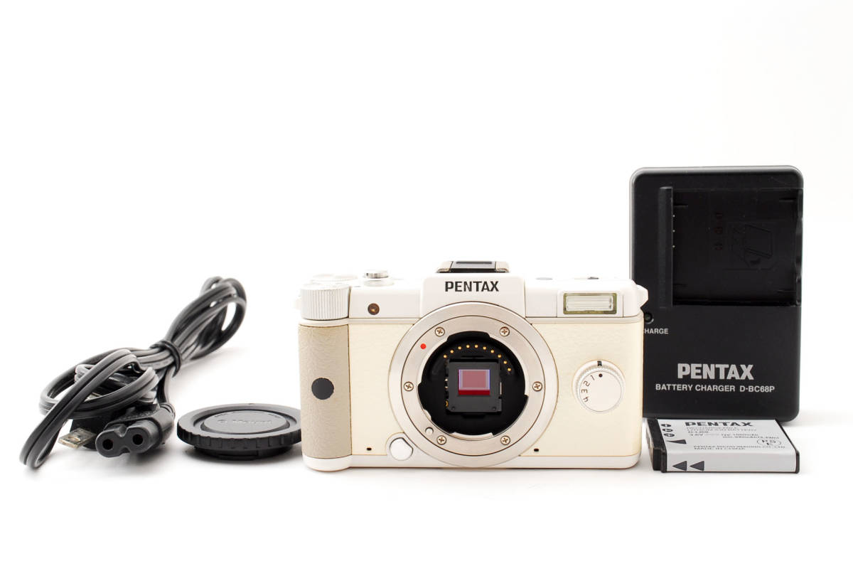 最安値，人気 良品 ペンタックス PENTAX Q ボディ ホワイト #6006(ペンタックス)｜売買されたオークション情報、yahooの商品情報をアーカイブ公開 - オークファン ペンタックス