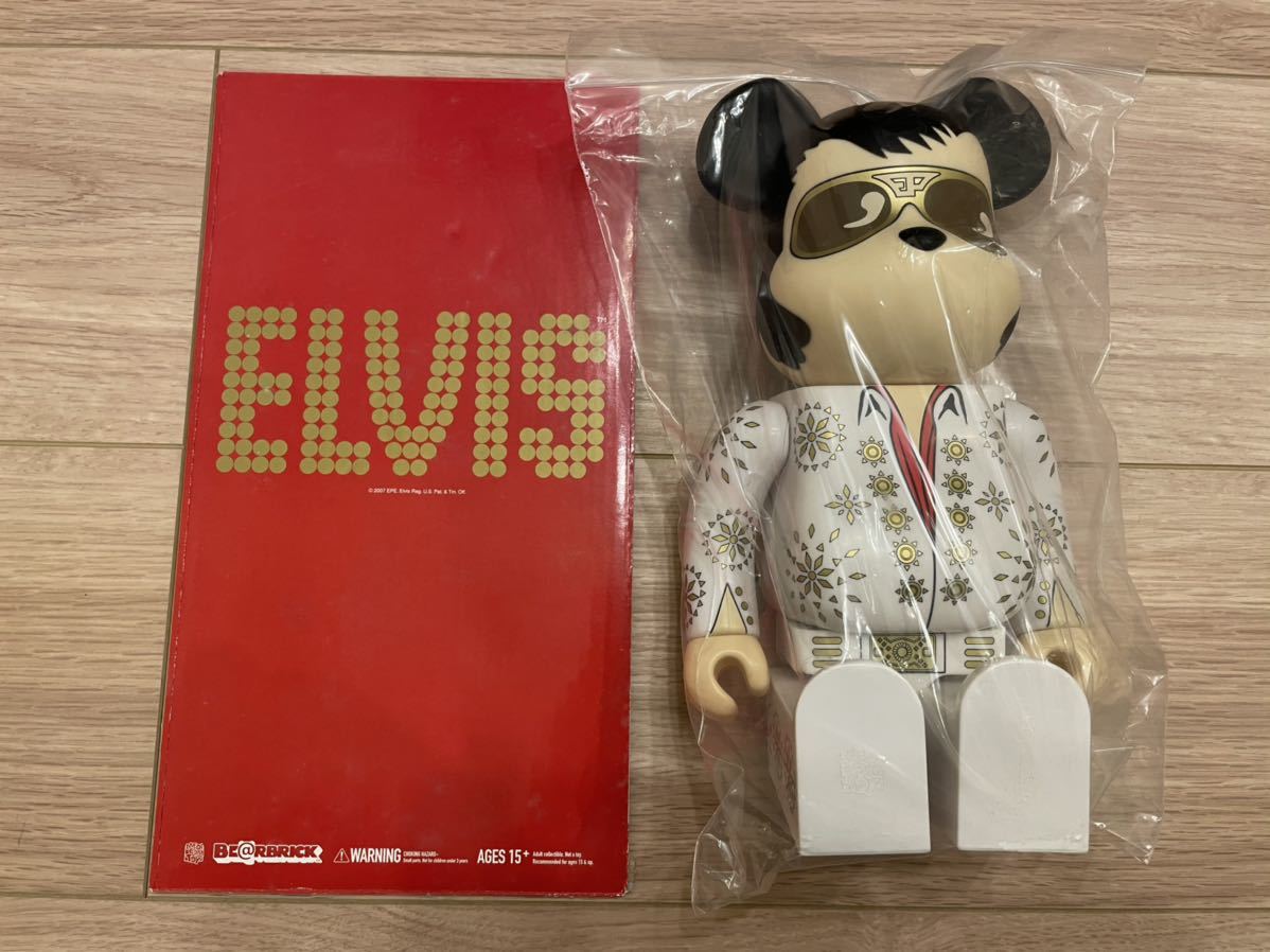 ベアブリック　エルヴィス・プレスリー Elvis Aron Presley ロックンロール　400％ MEDICOM TOY 送料無料　同梱可　ザ・キング　