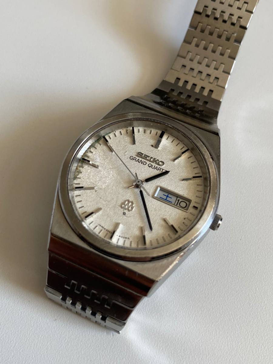 SEIKO セイコー GRAND QUARTZ グランドクォーツ 9943-8000 シルバー 