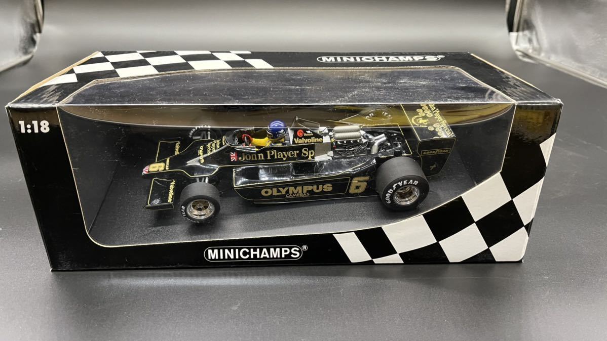 1/18 ミニチャンプス LOTUS 79 1978 ロータス FORD TYPE79 MINICHAMPS ロニー ピーターソン 1978 JPS #6