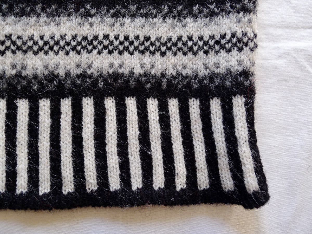 GIM BEAMS PLUS別注フェアアイルニットベスト jamieson's inverallan